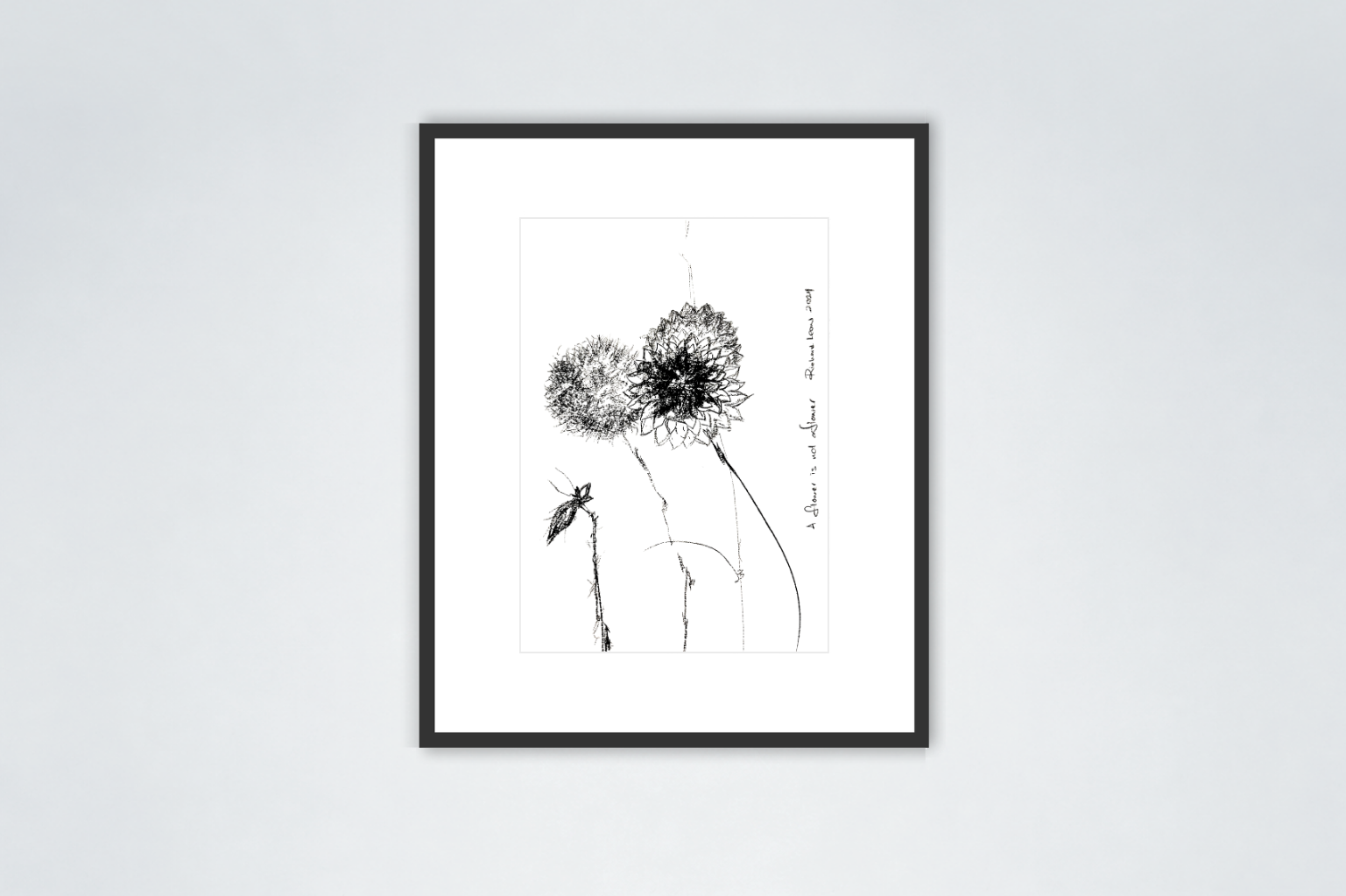 A Flower is Not a Flower