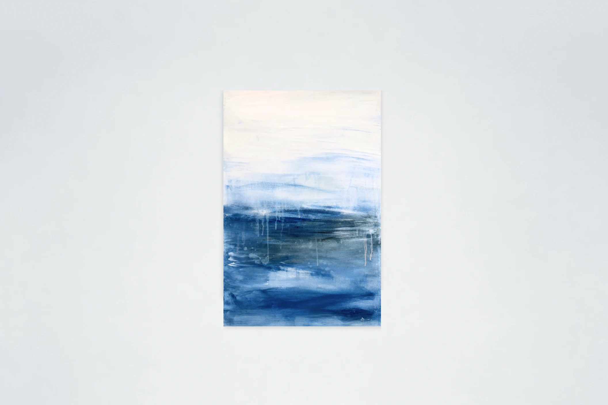 Opening to Becoming, 2026, acrylic on canvas