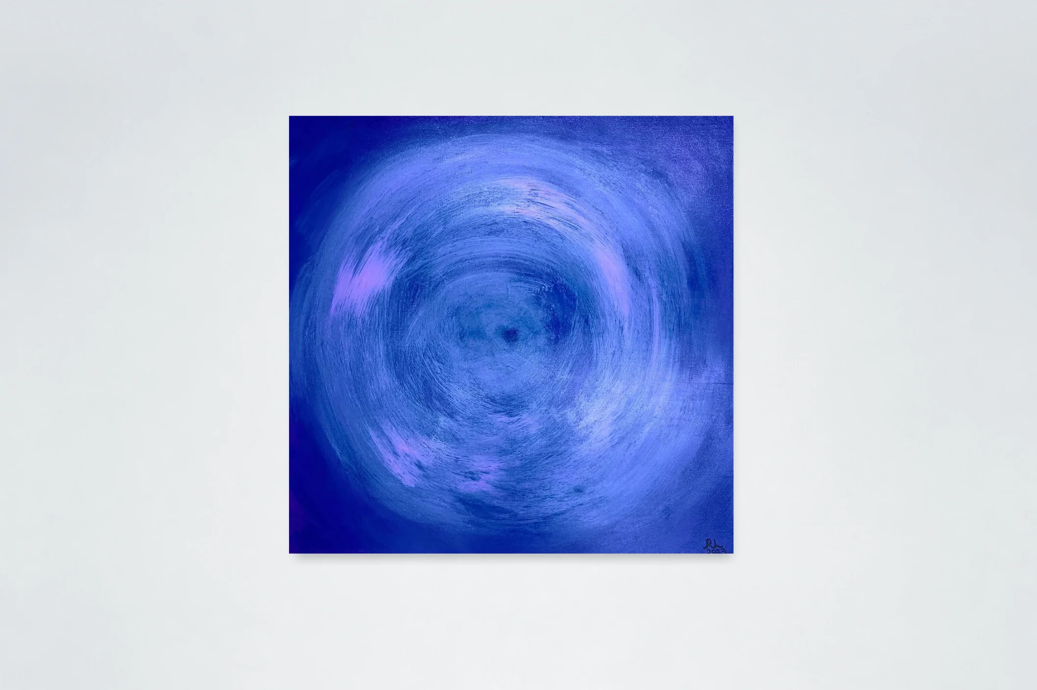The Echo of Unconditional Love, 2023, acrylic and pastel on canvas