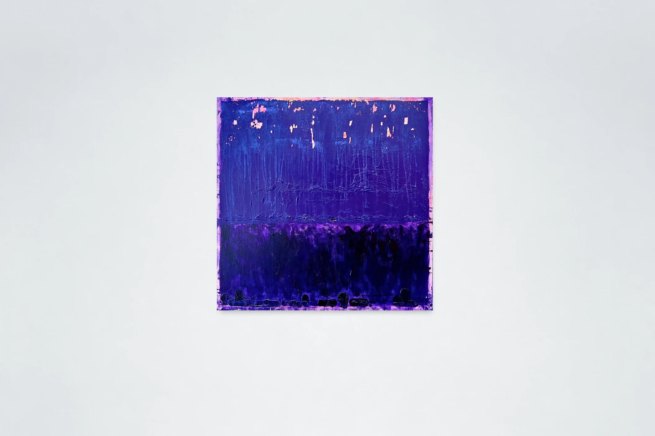Twilight Break, 2024, acrylic and pastel on canvas